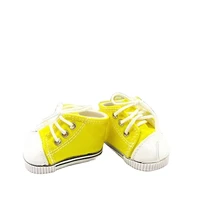 classic yellow sneakers for 18 46cm american girl reborn newborn doll accessories