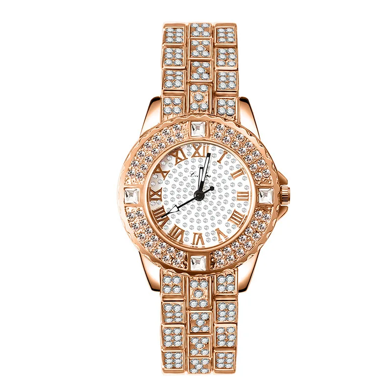 Montre femme, новинка, женские часы, стразы, женский браслет, наручные часы, женские модные часы, женские аналоговые кварцевые часы из сплава, BM207