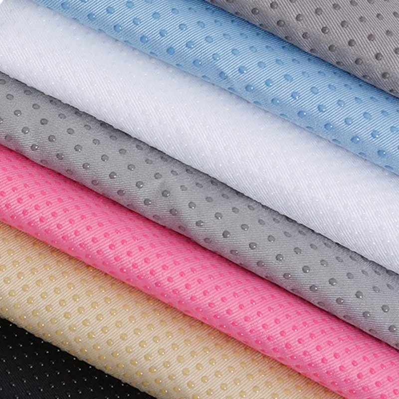 Нескользящая ткань из полиэстера 1/2 м не скользит в горошек для кровати матраса