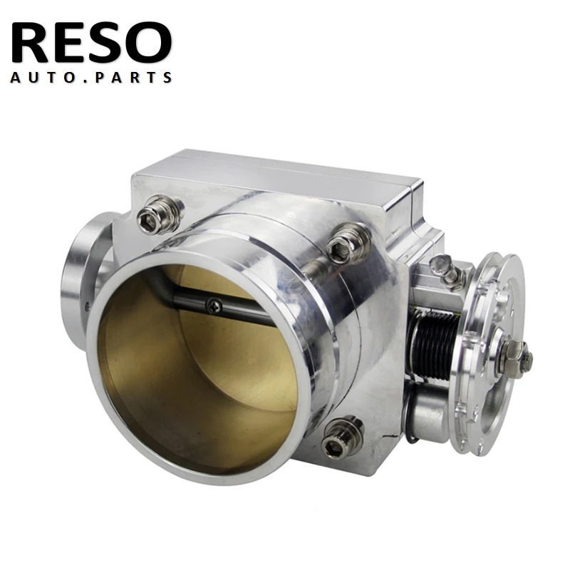 RESO-Универсальный алюминиевый корпус дроссельной заслонки 80 мм 3,15 дюйма с высокой производительностью от AliExpress RU&CIS NEW