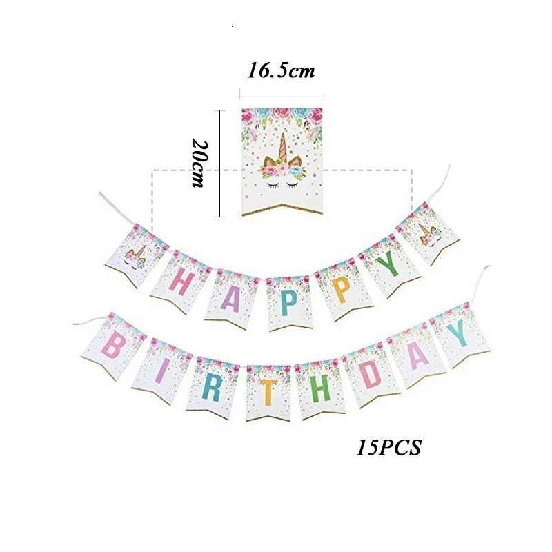15 PCS Banners Микки Маус тема одноразовая посуда наборы бумажные тарелки и стаканы вечерние поставки вечерние баннер Свадебные/детский наряд в качестве подарка на день рождения бассейн вечерние украшения - Color: 15 PCS Banners