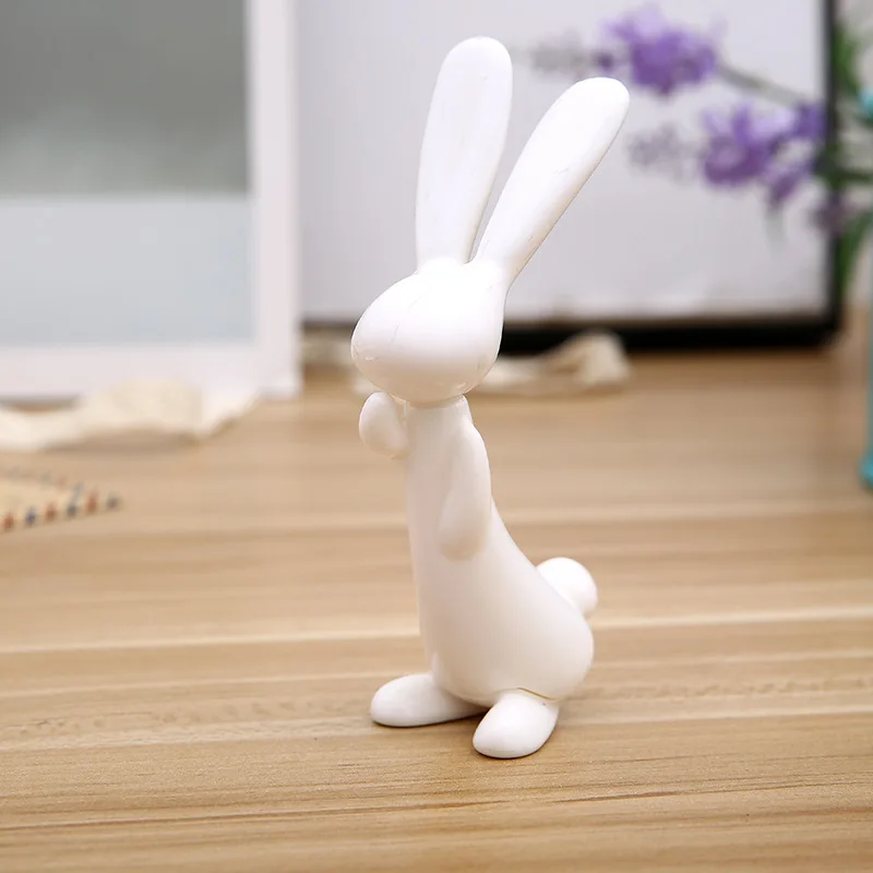 

Стоячий милый кролик карамельного цвета, настольная ручка, поделки, ученики, канцелярские принадлежности для детей, шариковая ручка для офи...