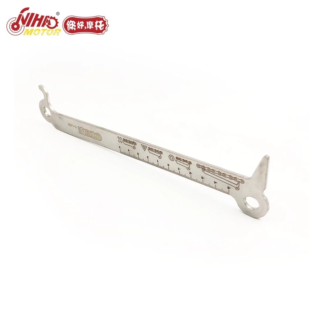 

OTOM Checker Wear Indicator Testing Tool For 520 525 530 Chain For Motorcycle Motocross Maintenance For Honda KTM YAMAHA