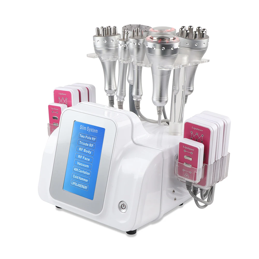 8 в 1 кавитационный радиочастотный аппарат для похудения lipo laser body anti оборудование