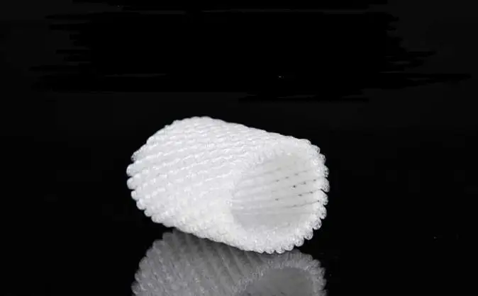 Бесплатная доставка пенопласт для фруктов белый EPE сетчатый рукав плотная