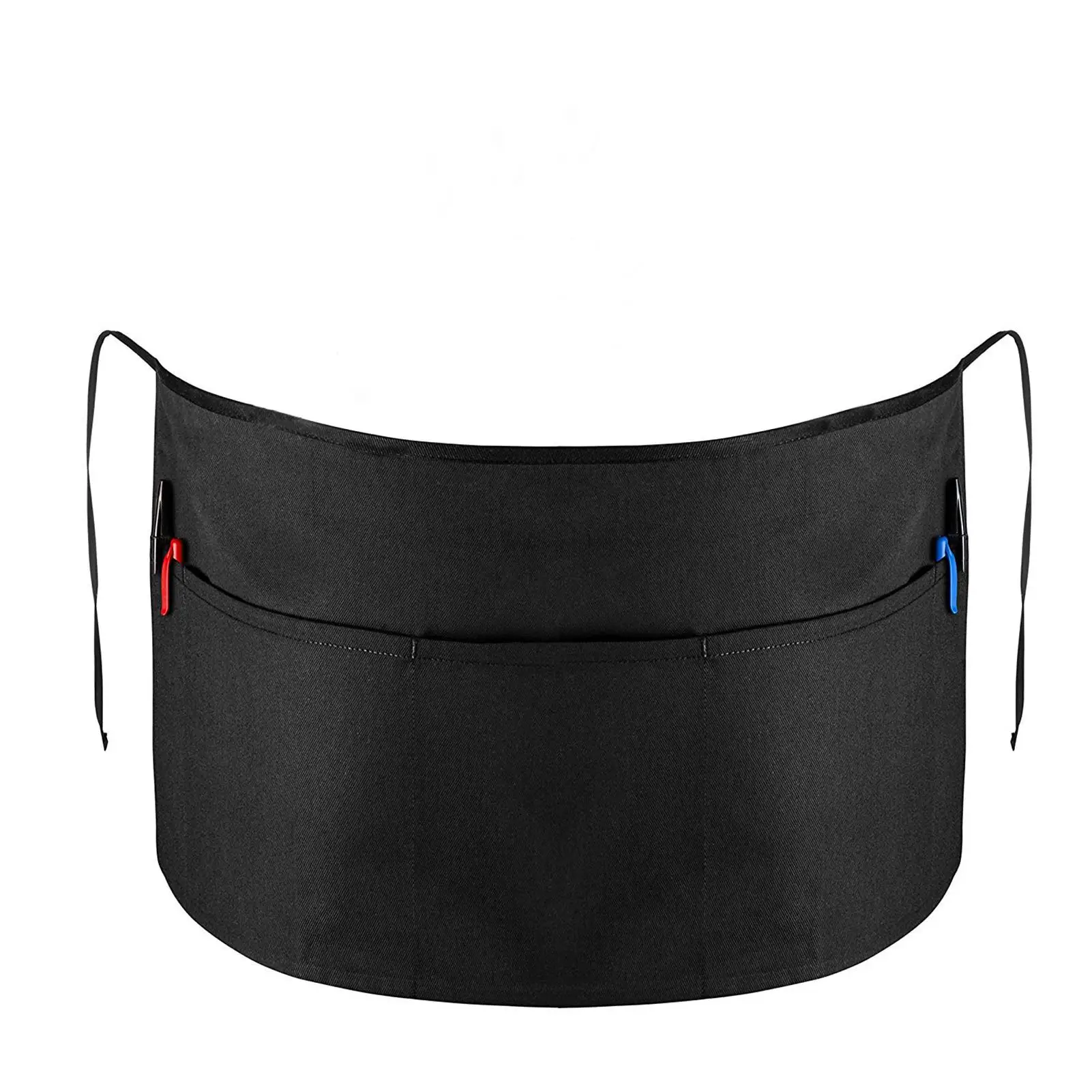 Хлопковый фартук с бантом Кухонный Фартук короткой талией для бара паба кафе