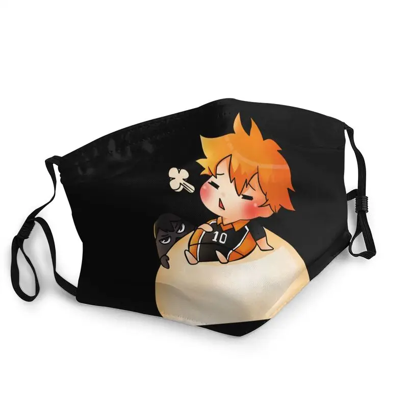 

I'm Full Hinata Shoyo Haikyuu Mask Men Women Anti Haze Dust Mask Funny Anime Volleyball Cover Respirator Reusable Mouth Muffle