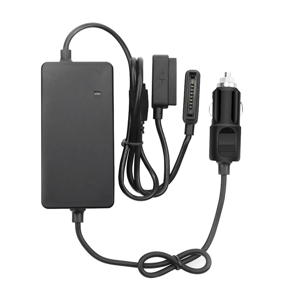 Автомобильное зарядное устройство с двумя выходами для DJI Mavic Pro Platinum Drone летная