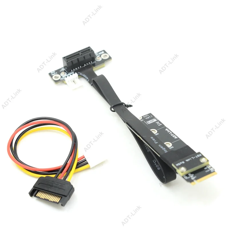 M.2 NVMe to x1 PCIe extension cables for BTC mining GPU PCI-E cable M2 | Компьютеры и офис