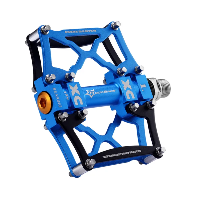 ROCKBROS ультралегкие противоскользящие педали для горного велосипеда с ЧПУ из