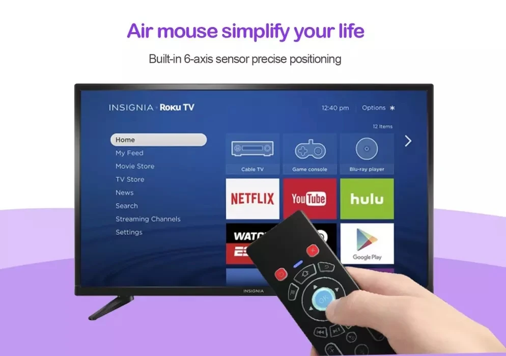T6 2,4 Ghz Air mouse беспроводная Клавиатура Тачпад универсальный пульт дистанционного управления опционально 7 цветов подсветка для Android tv Box PC ноутбук
