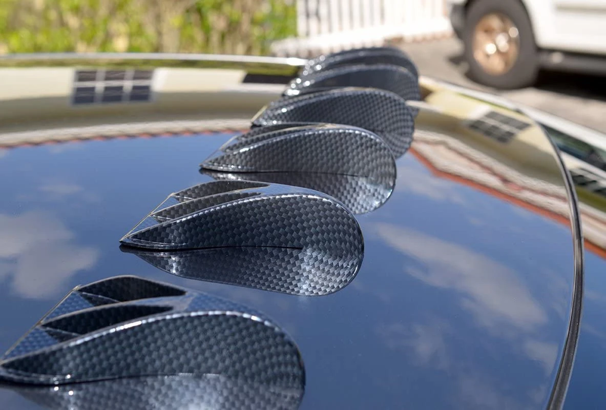 

10 шт., универсальные гоночные ласты акулы в стиле EVO для крыши