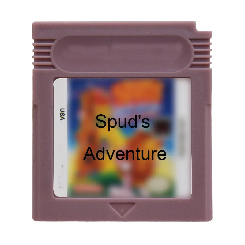 Картриджи для видеоигр Spud s Adventur 16 бит игровая консоль серия карт версия на