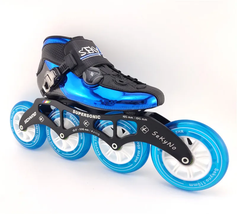 4 колеса трек гоночные скоростные коньки patines marathon road золотые роликовые коньки обувь из углеродного волокна 90 100 110 для детей и взрослых