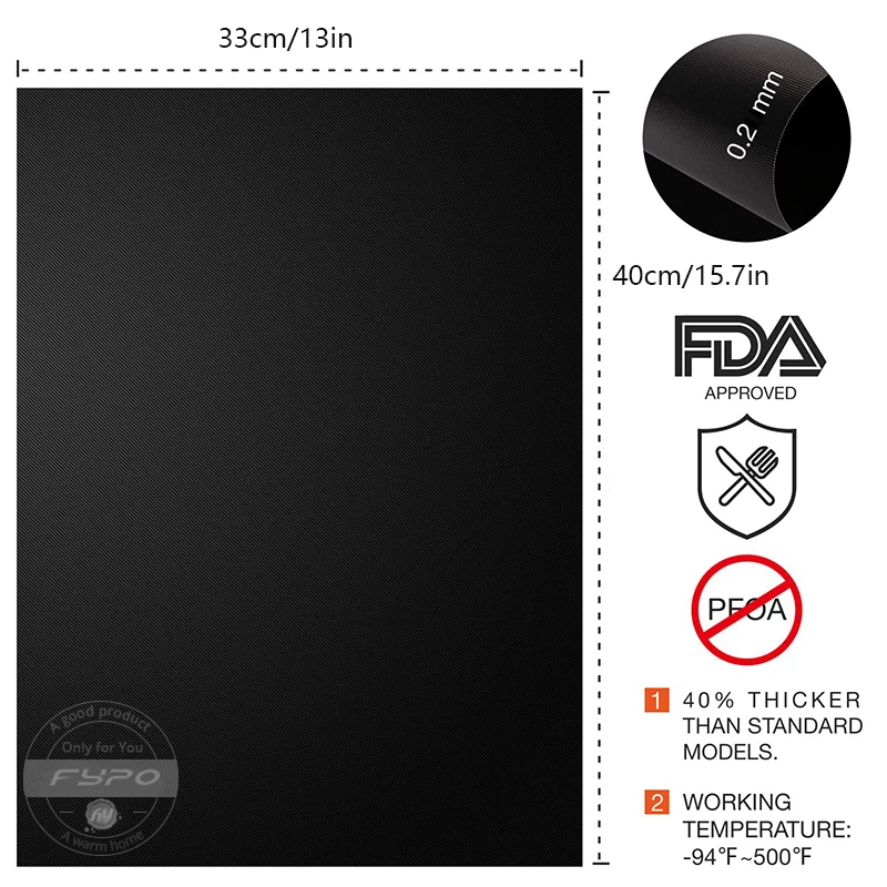 Антипригарный коврик для барбекю и гриля антипригарный печенья подкладки