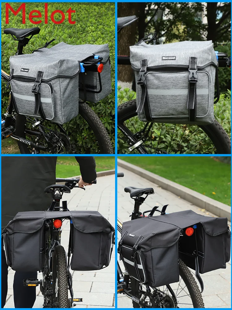 

Bicycle Storage Bag Mountain Bicycle Rear Rack Carry Bag Large Capacity Long Distance Riding Rear Seat Tail Bag Cycling Fixture