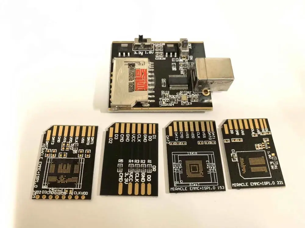 2020 новый оригинальный чудо eMMC Plus инструмент/чудо адаптер 5 в 1 для пластины Bga