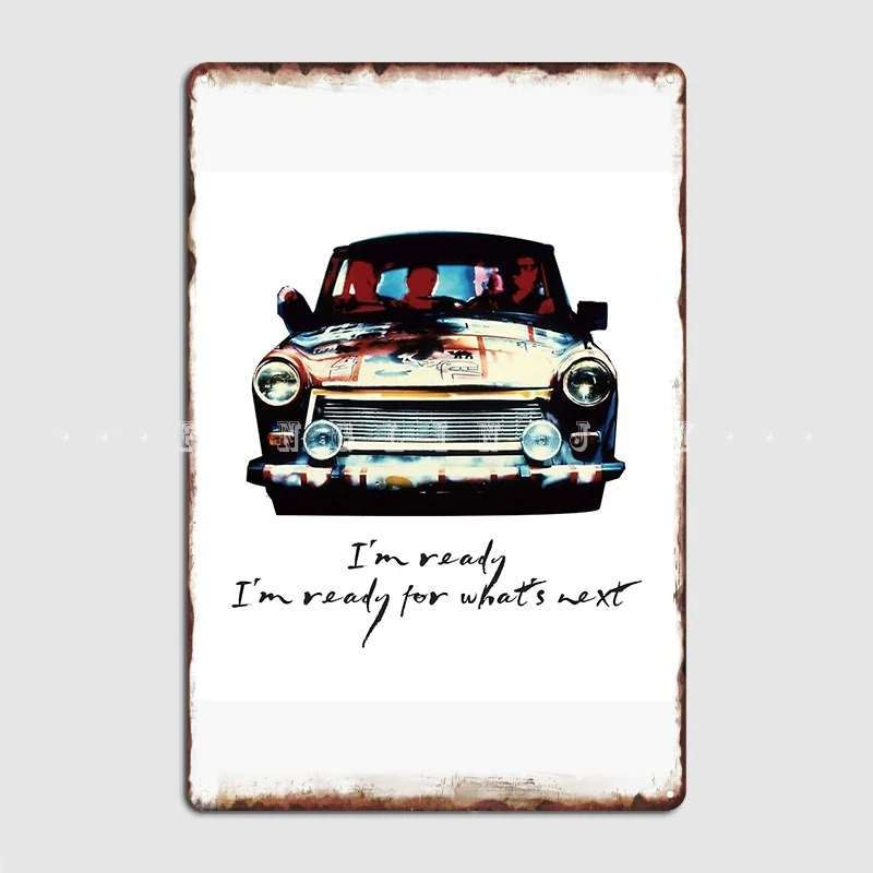 

U2 Trabant Metal Plaque Poster Kitchen Wall Decor Wall Cave Custom Tin Sign Poster