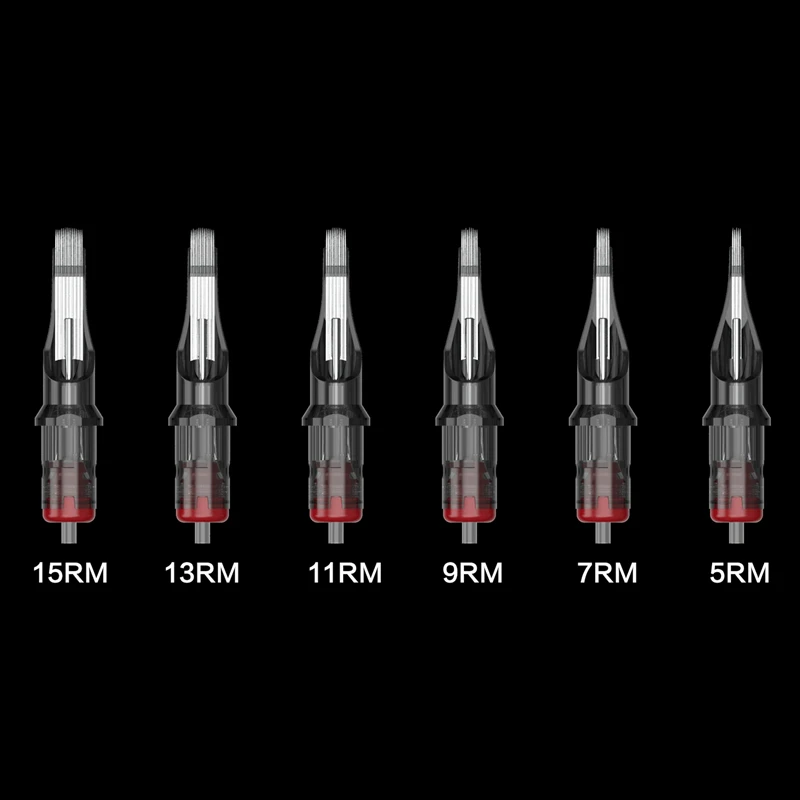 New! Professional Disposable #12 Standard Tattoo Needle Cartridges - Curved Magnum 5/7/9/11/13/15RM | Красота и здоровье