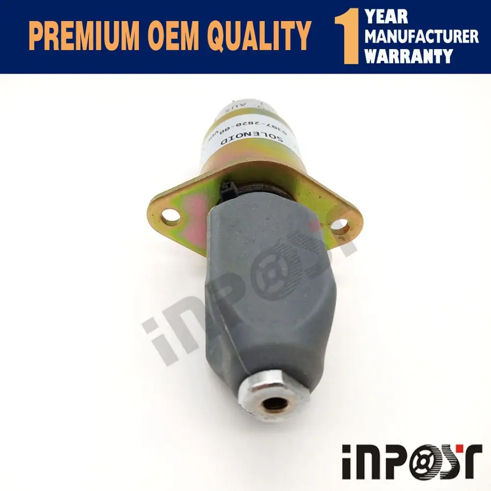 In Stock Stop Solenoid 0307-2820-00 For Cummins Generator 307-2820 3072820 12v with 2 terminals | Обустройство дома