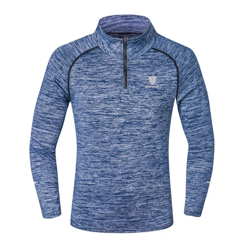 

Spring Summer Outdoor Men's Sports T-shirt Fitness Training Exercise Elastic Quick-drying T-shirt Running Hiking Sportswear