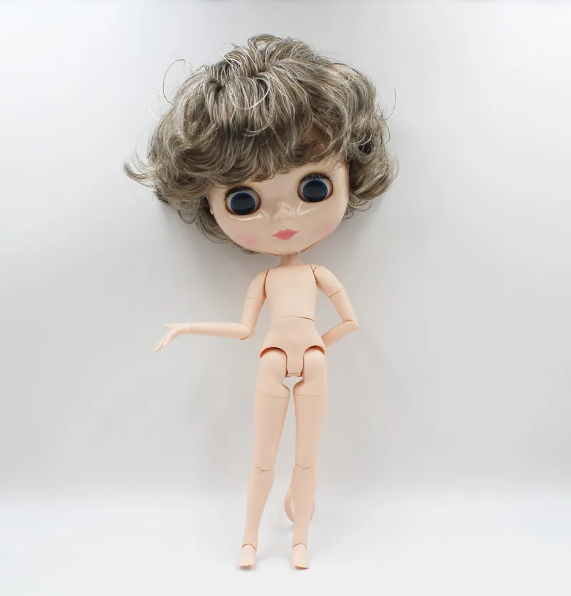 Free Shipping colorful RBL-913B DIY Blyth doll fashion hair 4 big eyes man body 1/6 BJD special price boy toy girl birthday gift | Игрушки и