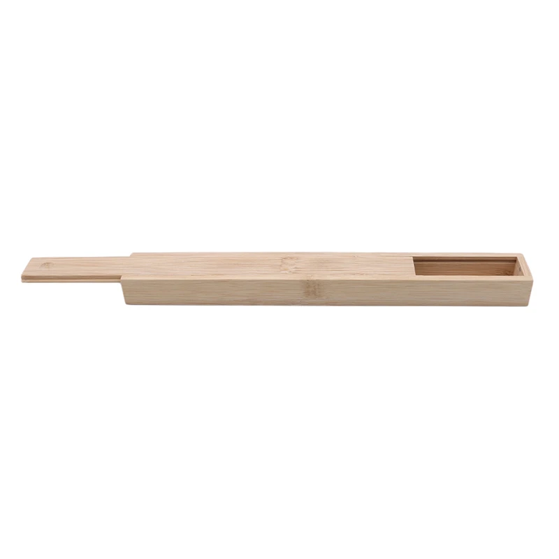 New Chinese Chopsticks Box Wooden Storage Fashion Portable Tableware Travel Gift Outdoor Usage And Holders | Дом и сад