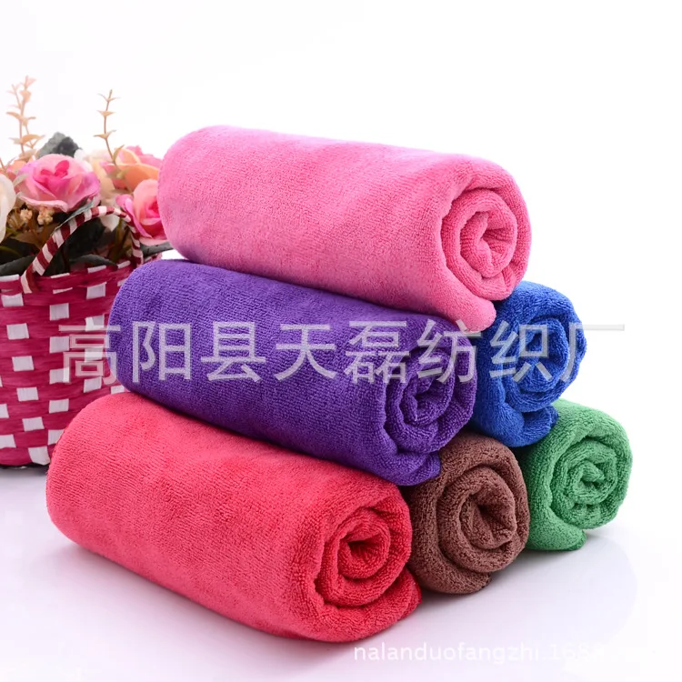 Полотенце из сверхтонкого волокна с напечатанным напылением 400 г полотенце для