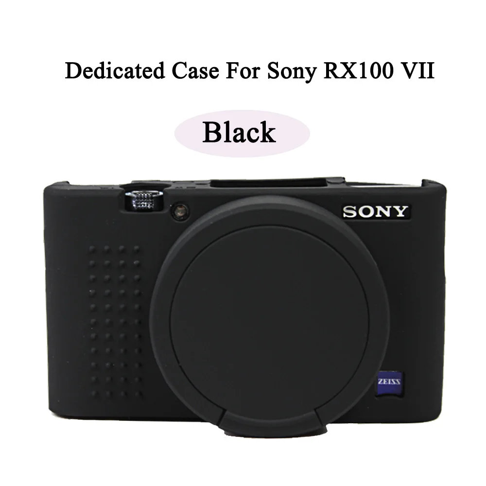 Мягкий силиконовый чехол для камеры sony RX100 III RX100 IV RX100 V VI RX100 VII резиновый защитный чехол для корпуса сумка чехол для камеры