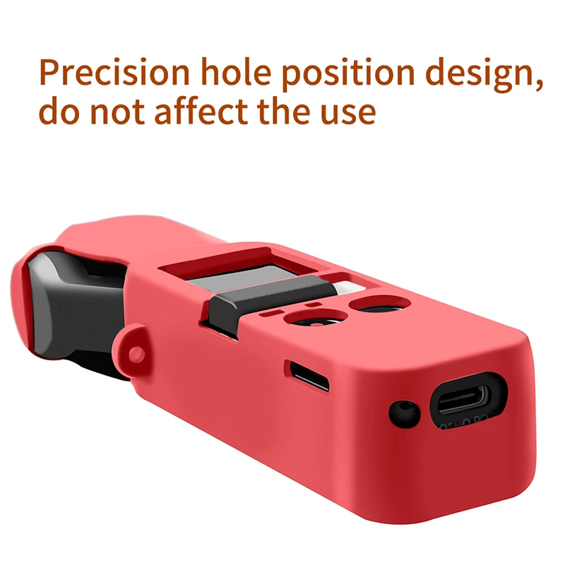 Силиконовый чехол для камеры и крышка объектива Защитная карманного шарнирного