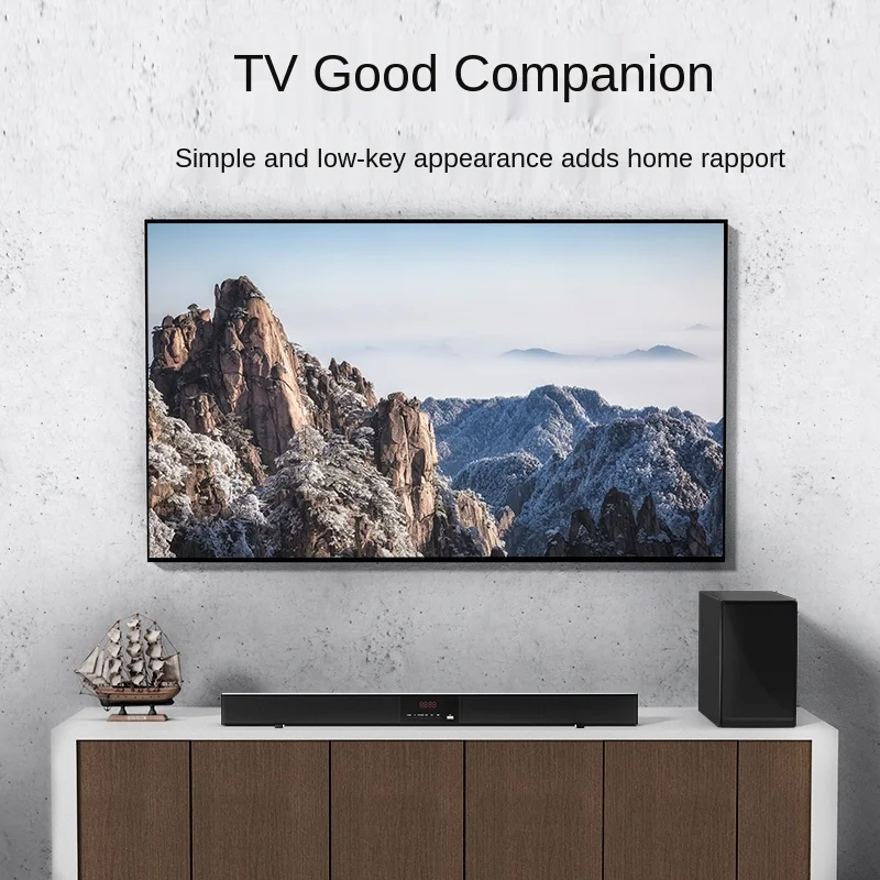 tv audio living room home echo wall home theater wireless bluetooth speaker projector mobile phone super dynamic bass boost free global shipping