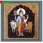 5D Diy алмазная живопись абстрактный лорд Шива портрет индуистские боги Diy Алмазная вышивка Стразы мозаика