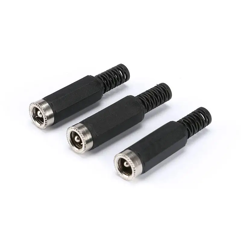 10 шт. 5x2 5 мм разъем питания постоянного тока штепсельные вилки соединители 5*2