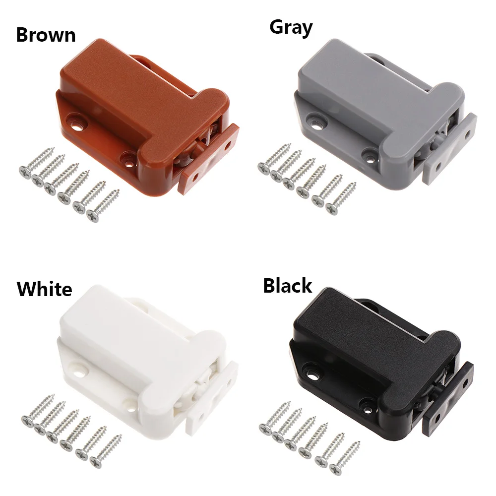 Защелки для шкафа защелка открытой двери Блокировка крышки с винтами фурнитура