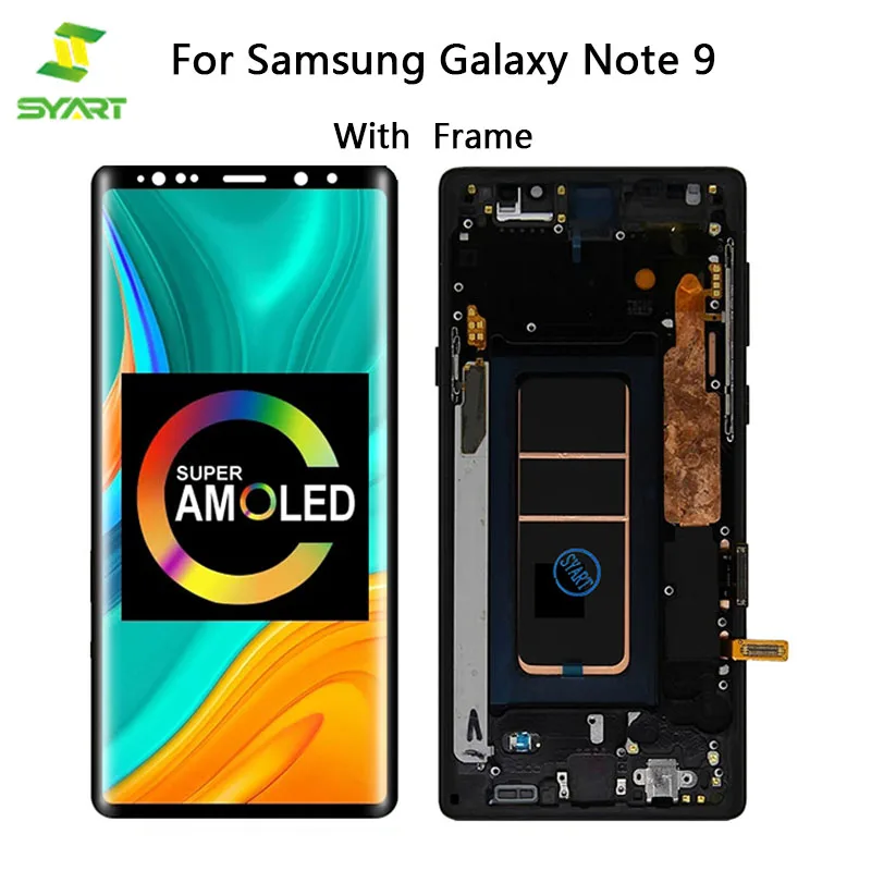 6 3 ''Супер AMOLED ЖК дисплей сенсорный экран дигитайзер сборка для Samsung Galaxy Note 8 Note9