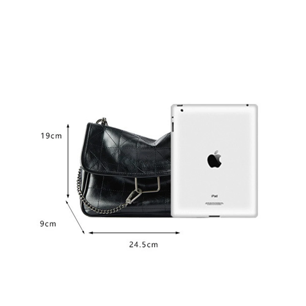 

Luxury Handbags Women Bags Designer Vintage Shoulder Bag New Chain Messenger Bags Soft Flap Shoulder Crossbody Pack Women Purse