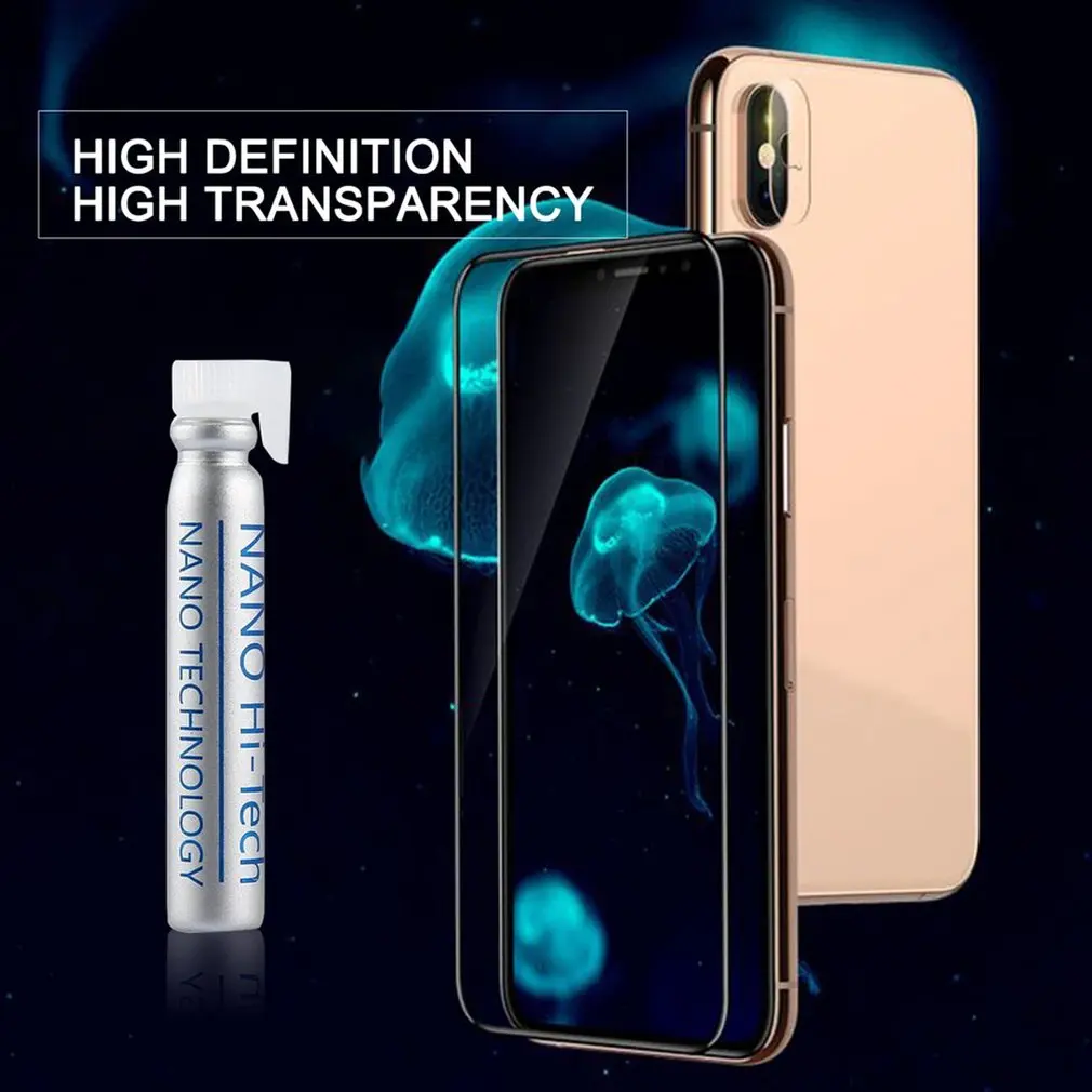 

9H Hardness Nano Liquid Glass Screen Protectors for All Smart Phones Tablets Watch screen film practical