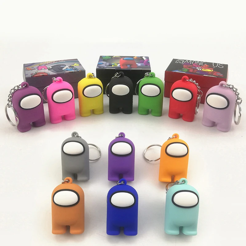 Хит продаж Аниме брелок с рисунком из игры тапочки однотонного яркого Цвет кукла