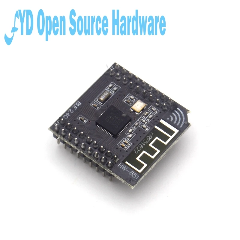 Беспроводной модуль связи NRF51822 2 4G Bluetooth/модуль zigbee/DMX512 | Электронные компоненты и