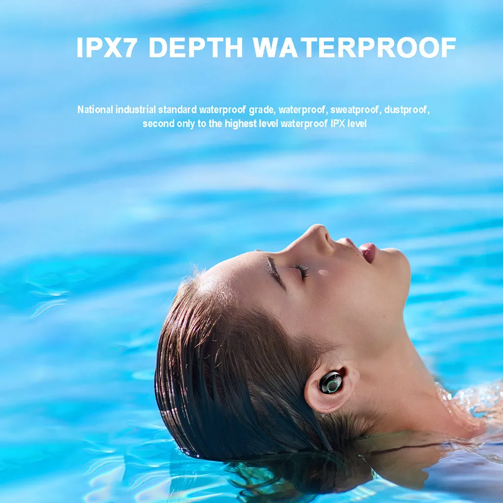 Мини Bluetooth наушники 2019 5 0 гарнитура TWS беспроводные мини стерео Headset-L1023 |