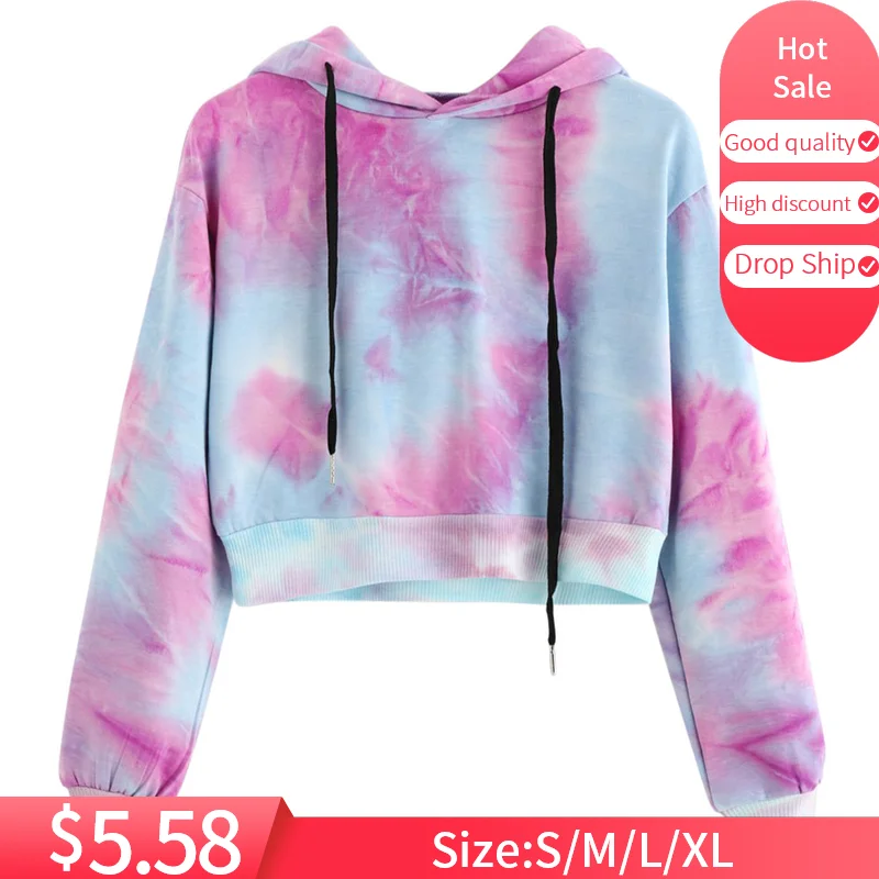 Толстовка 2019 женская сексуальная с длинным рукавом короткая толстовка принтом