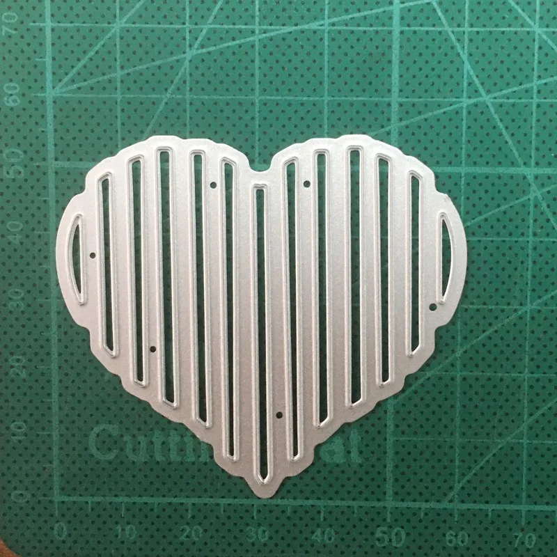 

Craft dies Heart Background Border Metal Cutting Dies Stencils Dies for DIY Scrapbooking dies Album Paper Card Embossing Die Cut