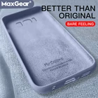 Оригинальный жидкий силиконовый чехол для Samsung Galaxy S7 Edge S8 S9 Plus S10 5G S10E S Note 8 9 10 Pro A7 2018, тонкий Чехол