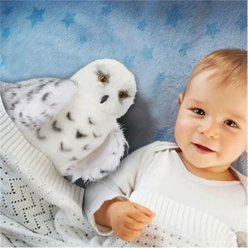 

Pudcoco 20CM Cuddle Toy Legend Magical Snowy Owl Stuffed Plush Animal Toy Adult Children Toy Gifts 3 Styles