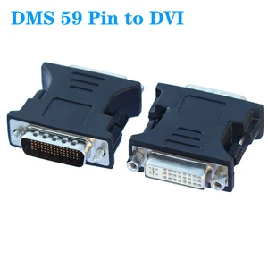 1piece 59 pin to dvi male to female dms 59 to dvi adapter for video card free global shipping