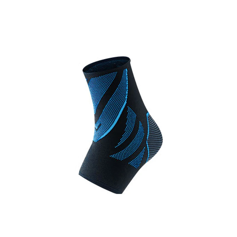 1 Piece Blue WorthWhile, 1 шт., компрессионная поддержка голеностопа, противоскользящая, для мужчин и женщин, для тренажерного зала, фитнеса, нейлоновые эластичные ремешки для ног, защита для футбола - Цвет: 1 Piece Blue