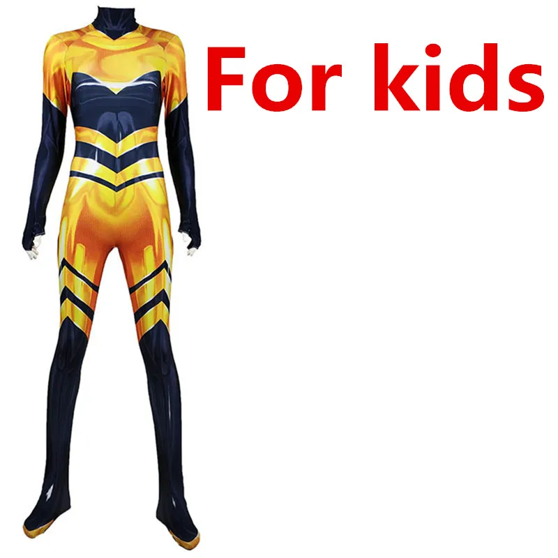 For kids Аниме королева пчела Леди Жук девушки косплей костюмы божья коровка костюм зентай боди Хэллоуин вечерние костюмы Леди Жук костюм День рождения - Цвет: For kids