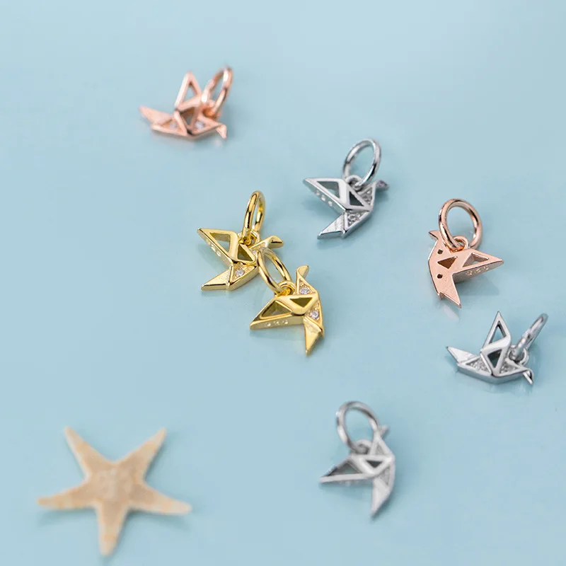 Романтический аксессуар MEETSOFT из стерлингового серебра 925 пробы с тысячами