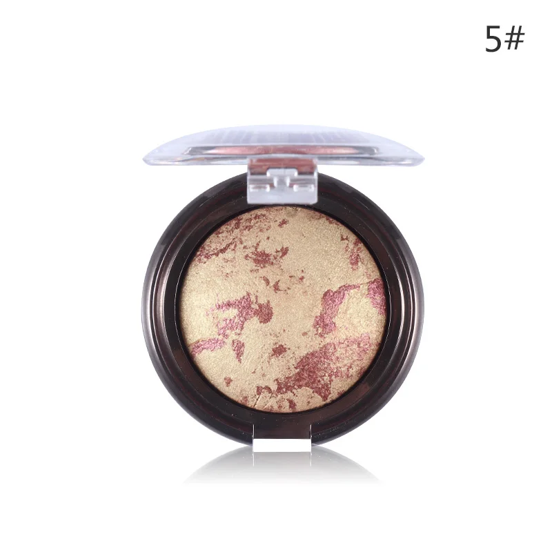Baked Blush 05 Miss Rose минеральные 6 цветов румяна макияж Палитра для лица щек пудра Dreamlike бархат Shimmer матовая Румяна Косметика - Цвет: Baked Blush 05