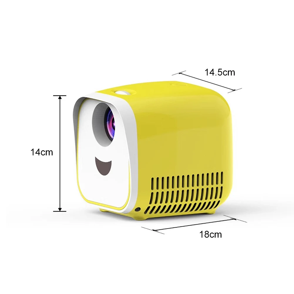 

Mini Portable 1080P High Definition Household Projector Entertainment Equipment